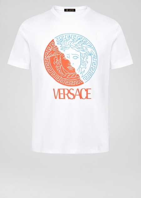 Versace Sustainable Medusa Logo T-shirt Herr - 379856IHZ